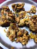 Onion Spinach Pakora