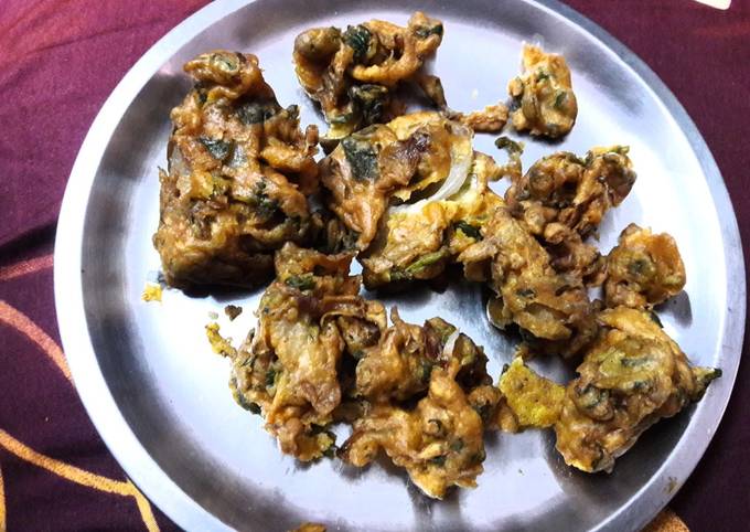 How to Prepare Speedy Onion Spinach Pakora