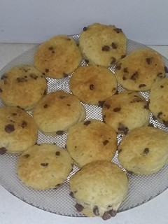 Una foto de Scones de limón y chips de chocolate