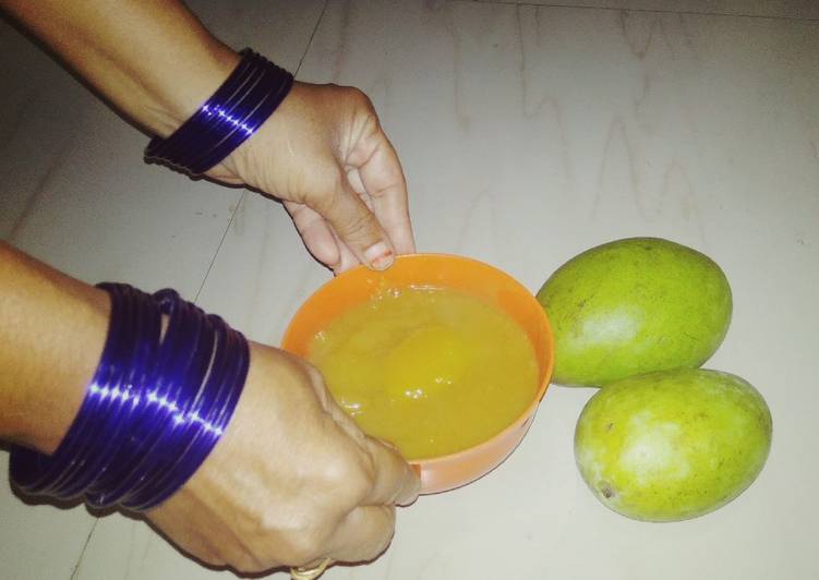 Recipe of Speedy Mango Uduku Pachadi