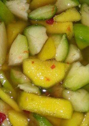 Foto resep Manisan mangga Kweni + kedondong