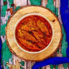 A picture of Goan Style Pomfret Curry.