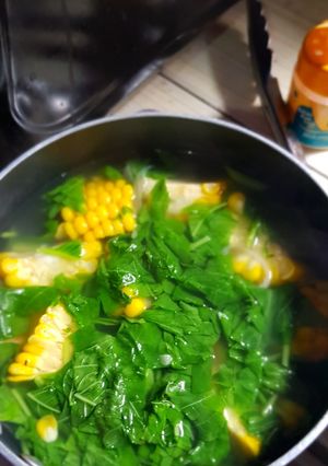 Foto resep Sayur bayam simple