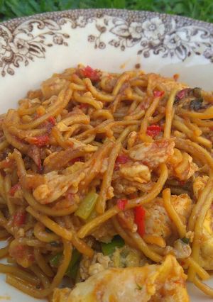 Foto resep Mie lidi goreng Orak Arik