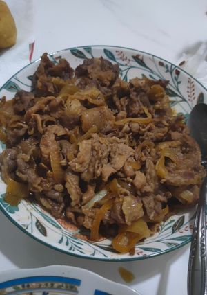 Foto resep Beef teriyaki yosinoya