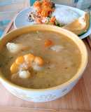 Sancocho de gallina casero