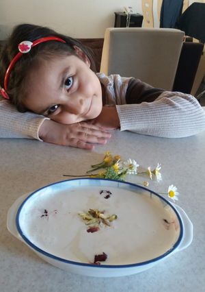 عکسی از دستور دسر شب های لبنان