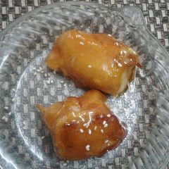 A picture of Caramelised banana.