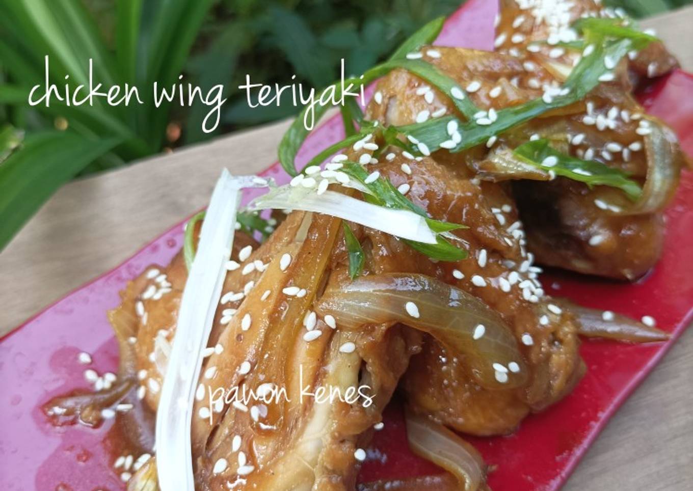 Chicken wings teriyaki