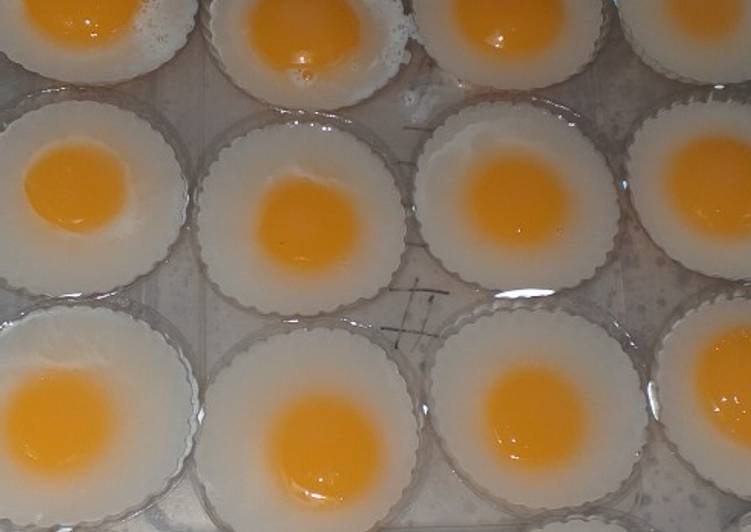 Puding telor ceplok