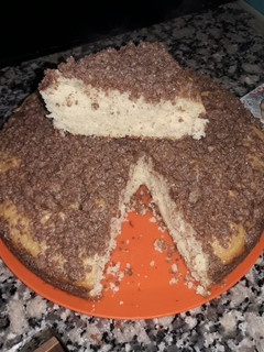 Una foto de Torta fácil (con cobertura crocante)
