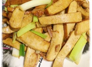 Foto resep Chinese to kan (tumis tahu kering)