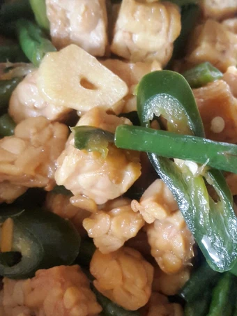 Cara Gampang Membuat Resep Oseng kacang panjang tempe yang Enak Banget Anti Ribet, Mantap