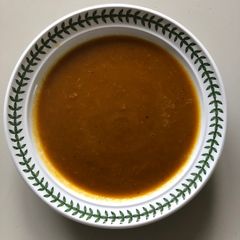 A picture of Roasted Pumpkin Soup.