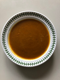 A picture of Roasted Pumpkin Soup.