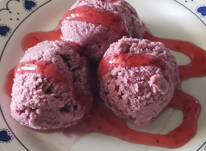 Una foto de Helado de Borgoña