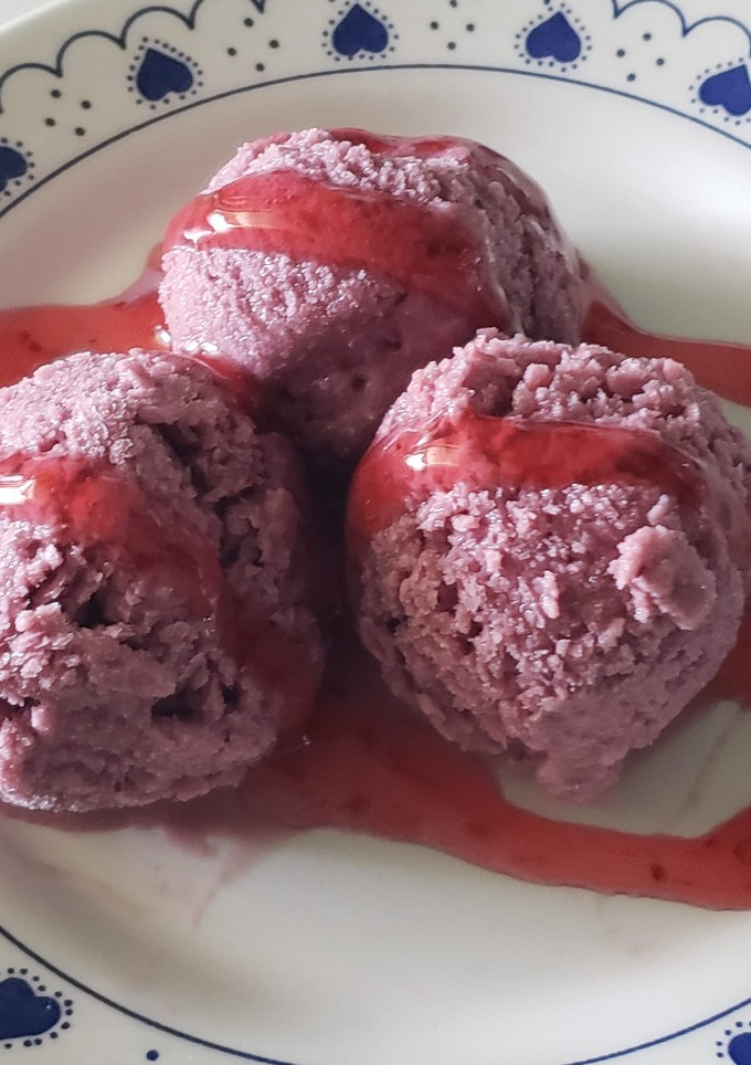 Una foto de Helado de Borgoña