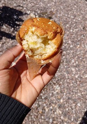 A picture of Lemon muffins 🍋🧁.