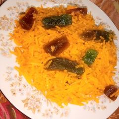 A picture of Zardah(meethy chawal).