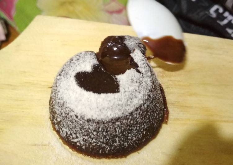 Cara Gampang Menyiapkan Steam Chocolate Lava Cake Anti Gagal