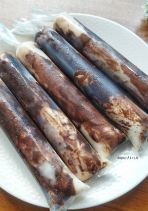 Foto resep Es Lilin Susu Cokelat