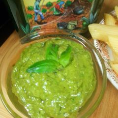 A picture of Vegan Basil Pesto.