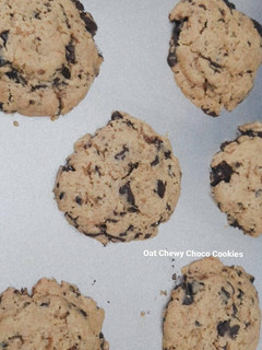 Foto resep 5. Oat Chewy Double Choco Cookies