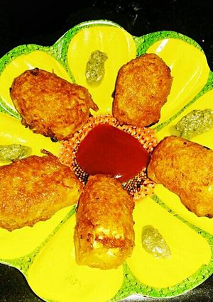 A picture of Paneer pops.