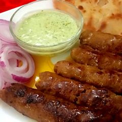 A picture of Qureshi kabab.