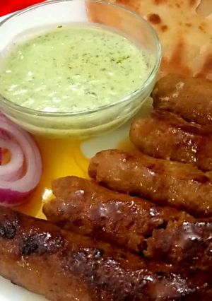 A picture of Qureshi kabab.