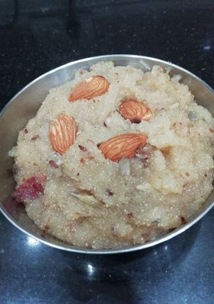 A picture of Flaxseed Halwa.