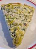 Lauch-Käse-Quiche mit Rauchfleisch
