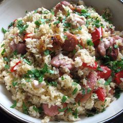 Rice Cooker Jambalaya A picture of Rice Cooker Jambalaya.