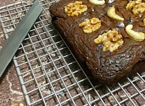 Foto resep Cashew and walnut brownie
