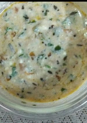 फ्राइड वेज रायता (Fried veg raita recipe in Hindi) रेसिपी मुख्य फोटो