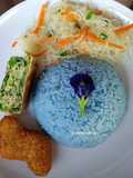 Nasi Gurih Bunga Telang