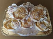 Una foto di ricotta zafferano