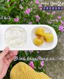 BÁNH KHOAI LANG PHÔ MAI - BÉ ĂN DẶM 9m+