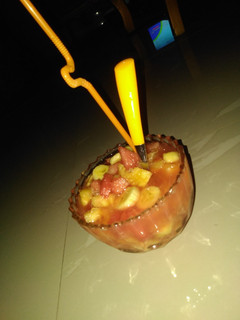 Fruit salad ainihin hoton girkin