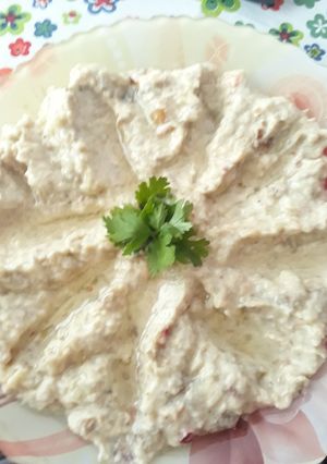 صورة لوصفة سلطه بابا غنوج بالطحينه 🍆