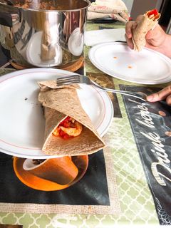 Una foto de Burritos de pollo