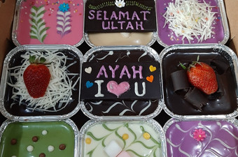 Anti Ribet, Memasak Brownies cup lumer Istimewa