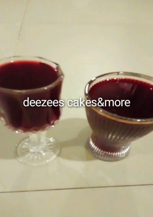 A picture of Pineapple/ginger zobo.