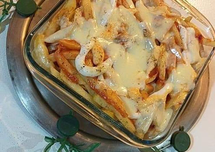 Recipe of Super Quick Homemade Pizza fries