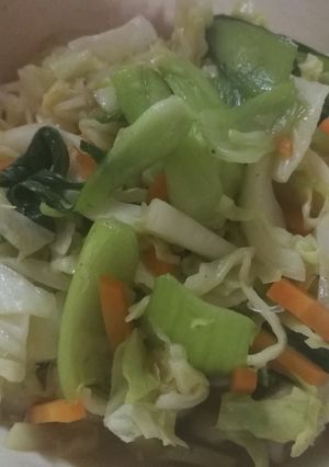 รูปของ ผัดผักรวม(เจ)​#จานนี้ดี​ กินแล้วรวย
