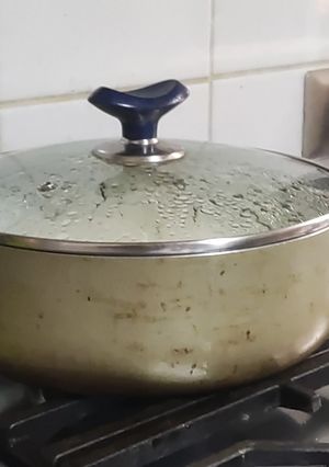 Una foto de Arroz con ajo y limón