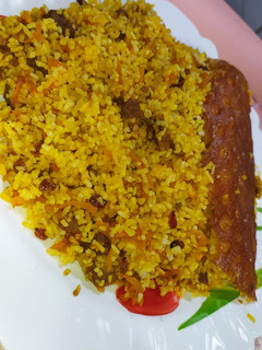 عکسی از دستور هویج پلو با گوشت چرخکرده