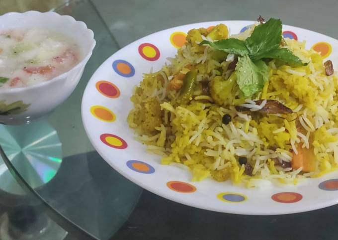 Veg Dum Biryani recipe