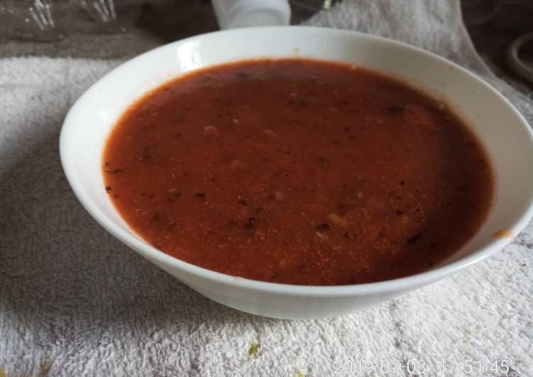 Simple Way to Prepare Favorite Pizzaolla sauce #4weekschallange