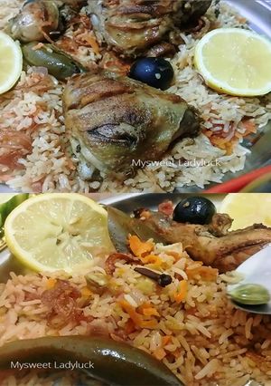 Foto resep Nasi Arab Kabsah Ayam